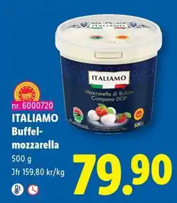 Lidl ITALIAMO Buffelmozzarella erbjuda