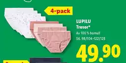Lidl LUPILU Trosor erbjuda