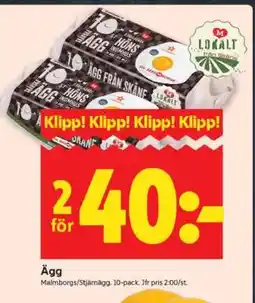 ICA Supermarket Ägg erbjuda