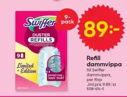 DollarStore Swiffer Duster Refills erbjuda