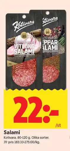 ICA Supermarket Salami erbjuda