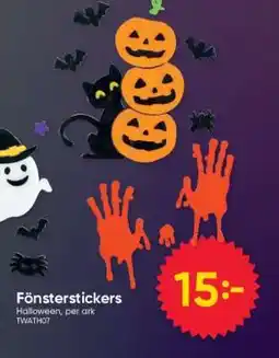 DollarStore Fönsterstickers erbjuda