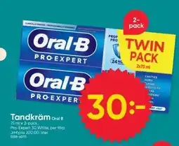 DollarStore Tandkräm Oral B erbjuda