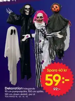 DollarStore Dekoration hängande erbjuda