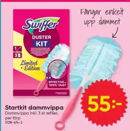 DollarStore Startkit Dammvippa erbjuda