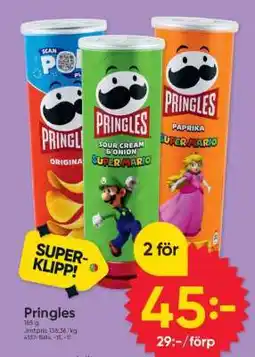 DollarStore Pringles erbjuda