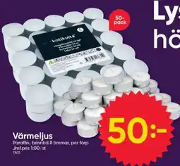 DollarStore Värmeljus erbjuda
