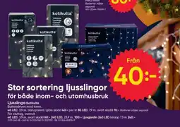 DollarStore Ljusslingor Kotikulta erbjuda