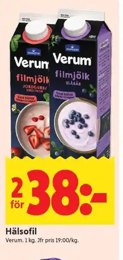 ICA Supermarket VERUM filmjölk erbjuda