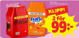 Stora Coop LÄSK 4-PACK erbjuda