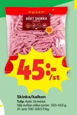 Stora Coop Skinka/kalkon erbjuda