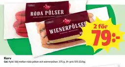 Coop Korv erbjuda