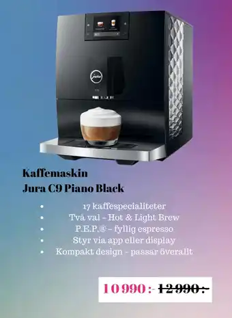 Jura C9 Piano Black