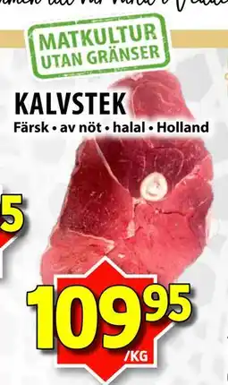 Matvärlden Tensta KALVSTEK erbjuda