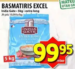 Matvärlden Tensta BASMATIRIS EXCEL erbjuda