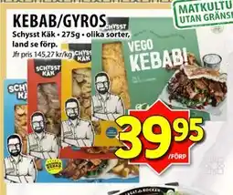 Matvärlden Tensta KEBAB/GYROS erbjuda
