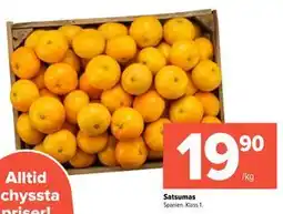 Coop Extra Satsumas erbjuda