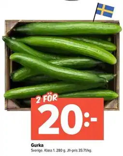 Coop Extra Gurka erbjuda