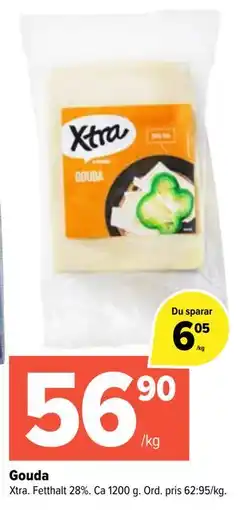 Coop Extra Gouda erbjuda