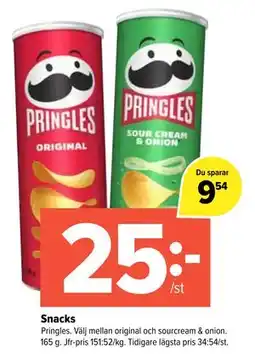 Coop Extra Snacks erbjuda