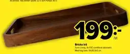 Coop Extra Bricka trä erbjuda