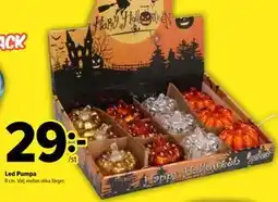 Coop Extra Led Pumpa erbjuda