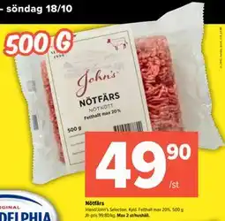 Coop Extra Nötfärs erbjuda
