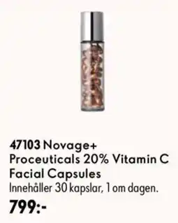 Oriflame Novage+ Proceuticals 20% Vitamin C Facial Capsules erbjuda