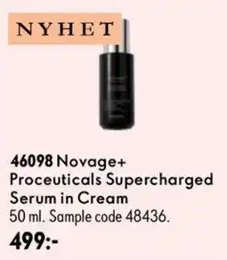 Oriflame Novage+ Proceuticals Supercharged Serum in Cream erbjuda