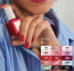 Oriflame Gel Nail Polish erbjuda
