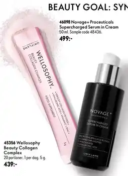 Oriflame Oriflame Welloscopy Beauty Collagen Complex erbjuda