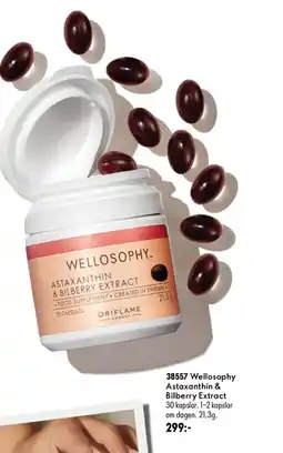 Oriflame Wellosophy Astaxanthin & Bilberry Extract erbjuda