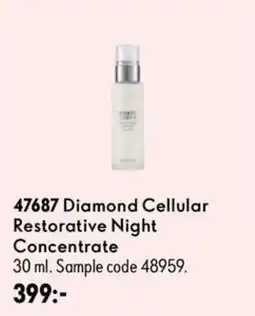 Oriflame Diamond Cellular Restorative Night Concentrate erbjuda