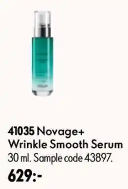 Oriflame Novage+ Wrinkle Smooth Serum erbjuda