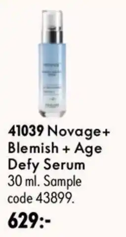 Oriflame Novage+ Blemish + Age Defy Serum erbjuda