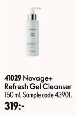 Oriflame Novage+ Refresh Gel Cleanser erbjuda
