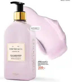 Oriflame Essense & Co. Fig & Sandalwood Hand & Body Lotion erbjuda