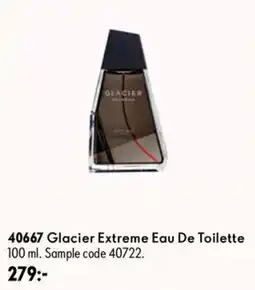 Oriflame Glacier extreme eau de toilette erbjuda