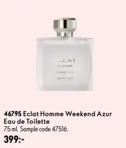 Oriflame Oriflame Eclat Homme Weekend Azur erbjuda