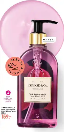 Oriflame Essense & Co. Fig & Sandalwood Hand & Body Wash erbjuda