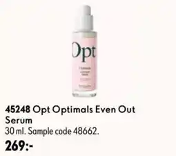 Oriflame Opt Optimals Even Out Serum erbjuda