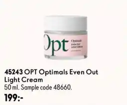 Oriflame Opt Optimals Even Out Light Cream erbjuda