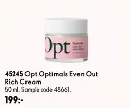 Oriflame Opt Optimals Even Out Rich Cream erbjuda