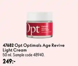 Oriflame Opt Optimals Age Revive Light Cream erbjuda