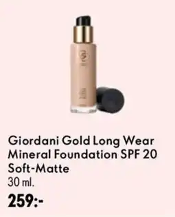 Oriflame Giordani Gold Long Wear Mineral Foundation SPF 20 Soft-Matte erbjuda
