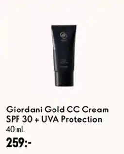 Oriflame Giordani Gold CC Cream SPF 30 + UVA Protection erbjuda