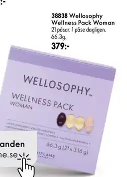 Oriflame Welloosophy Wellness pack woman erbjuda