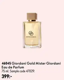 Oriflame Giordani Gold Mister Giordani Eau de Parfum erbjuda