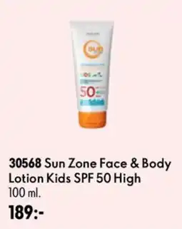 Oriflame Sun Zone Face & Body Lotion Kids SPF 50 High erbjuda