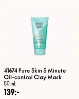 Oriflame Pure Skin 5 Minute Oil-control Clay Mask erbjuda